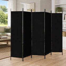 Compact 6-Panel Folding Room Divider: 300x200cm