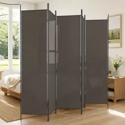 Compact 5-Panel Room Divider for Privacy and Style