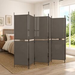 6-Panel Folding Room Divider: Compact & Convenient