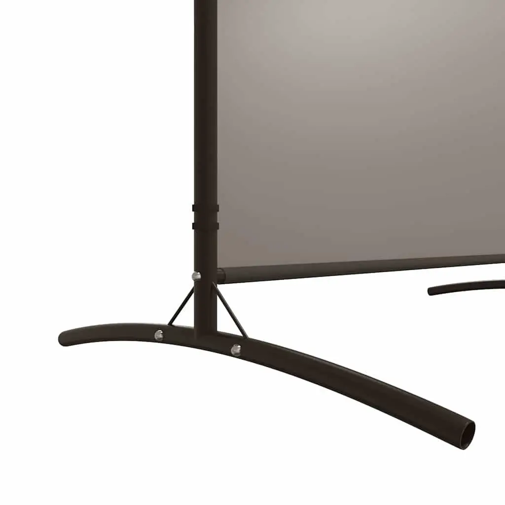 Room Divider Anthracite 2-Panel Folding Screen Partition Privacy