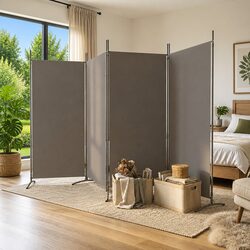 4-Panel Room Divider: Versatile & Efficient