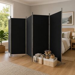 5-Panel Room Divider Screen: Quick and Effective Privacy Solution