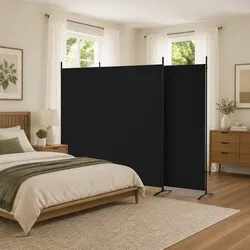 Compact 3-Panel Room Divider for Your Needs