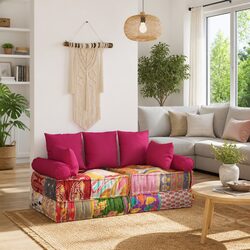 7-Piece Pink Throw Pillows - Quality Comfort