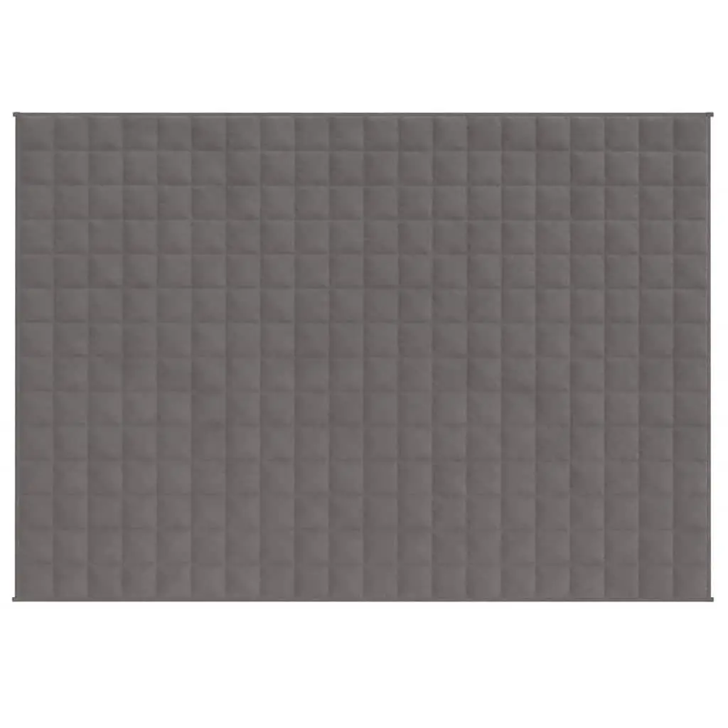 Weighted Blanket Grey 150x200 cm 11 kg Pressure Relief Bedding