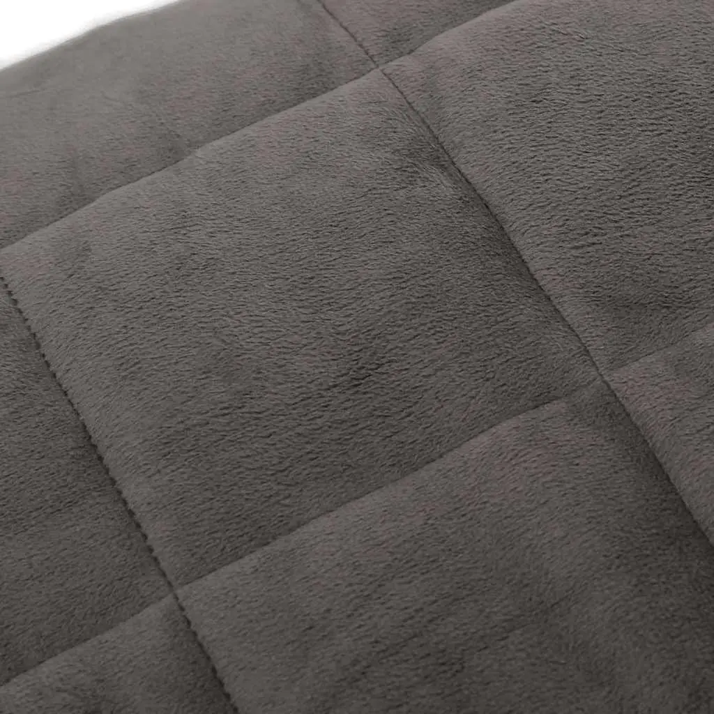 Weighted Blanket Grey 150x200 cm 11 kg Pressure Relief Bedding