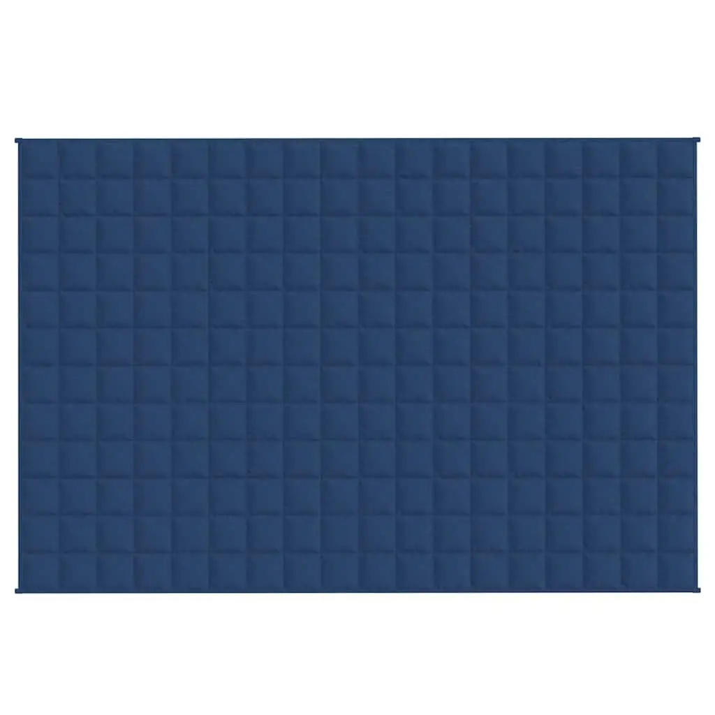 Weighted Blanket Blue 120x180 cm 5 kg Breathable Fabric Sleep Aid Comfort