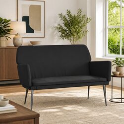 Black Velvet Bench: Luxury Meets Comfort