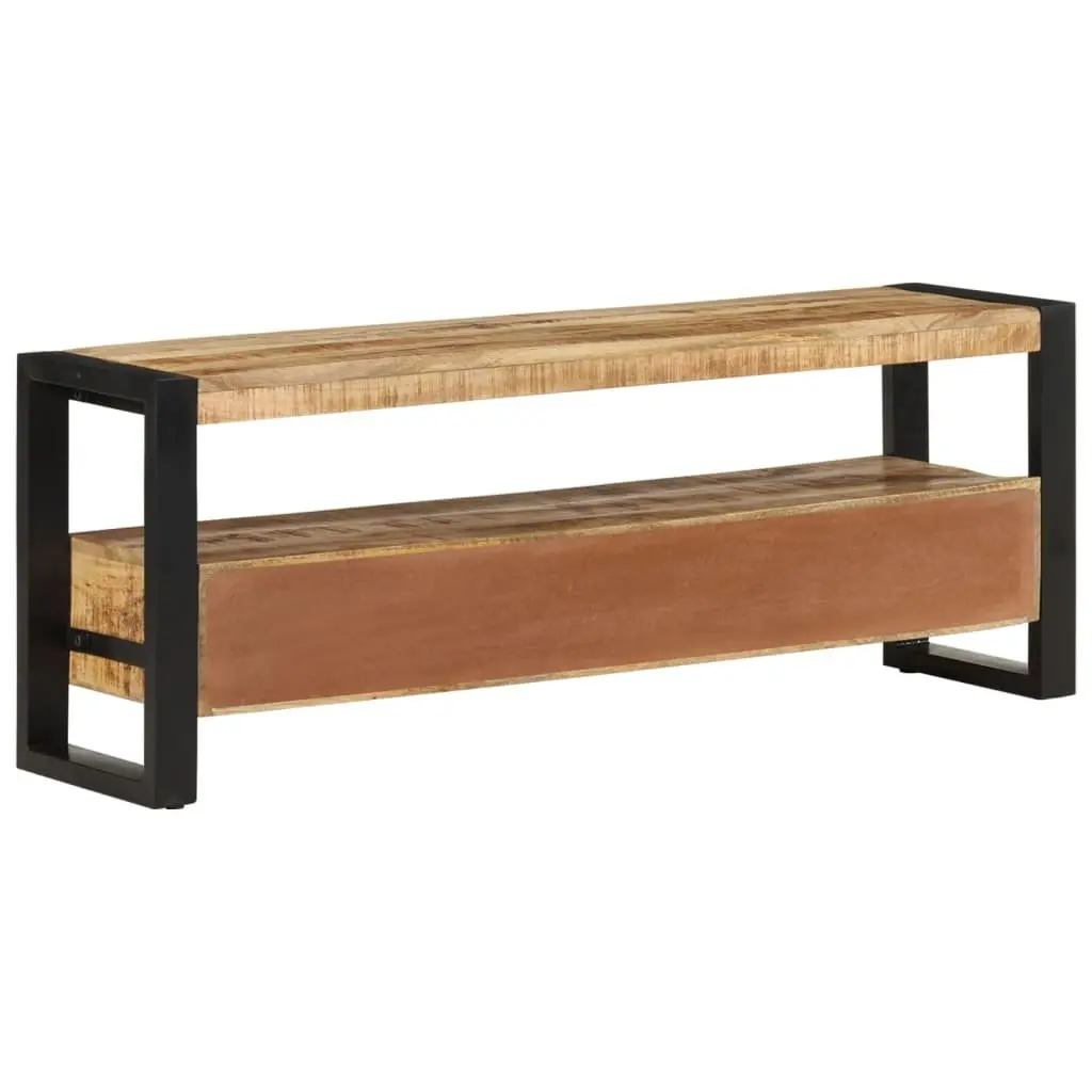Solid Wood TV Cabinet 120x30x45 cm Brown