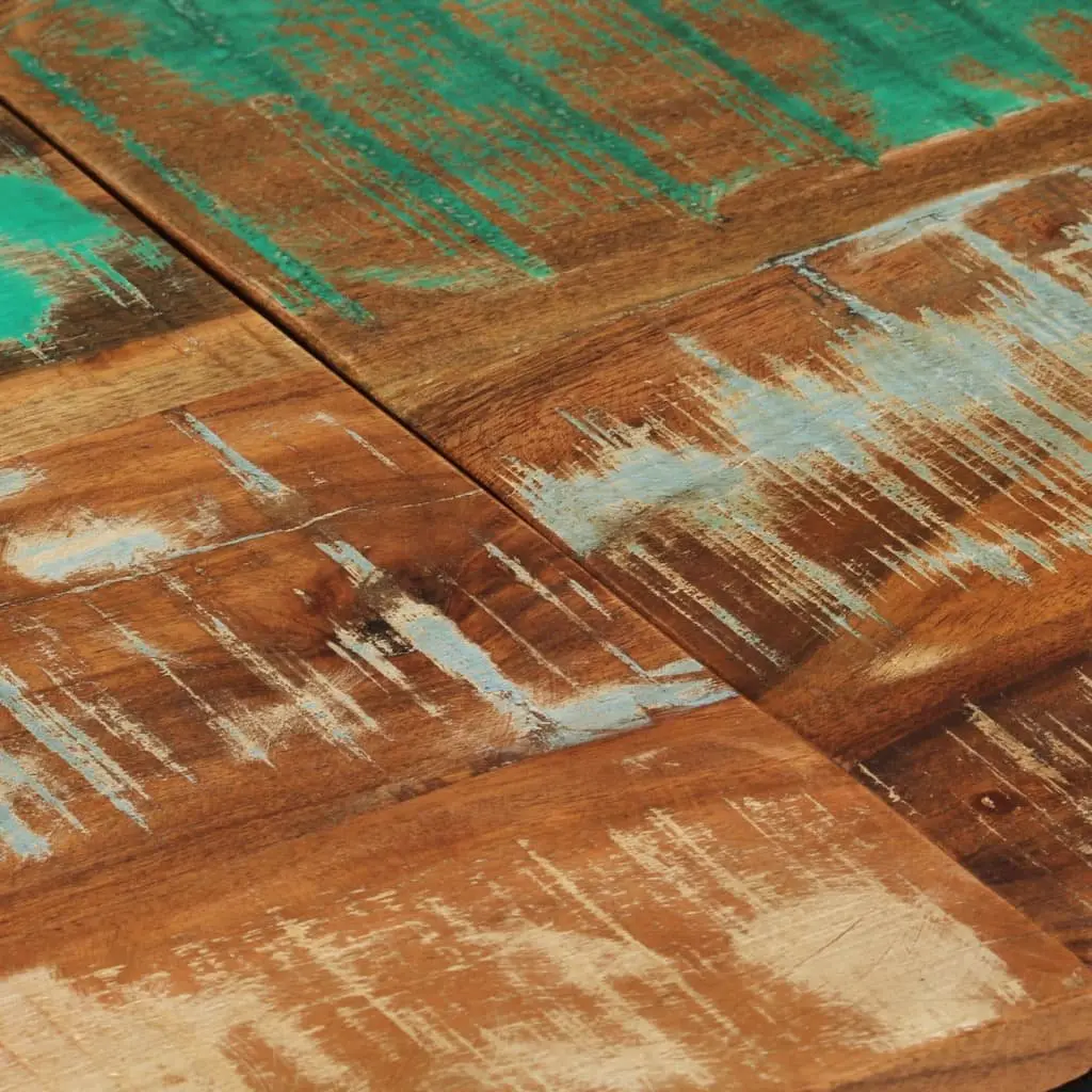 Industrial Bench Brown 160x35x46 cm Solid Reclaimed Wood with Powder-Coated Iron Frame