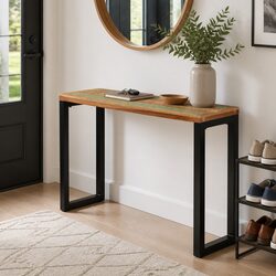 Concise Design: Console Table 110x35x75 cm
