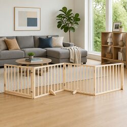 Foldable Dog Gate: Safety with Style and Functionality