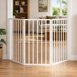 Compact and Functional Foldable Dog Gate