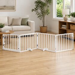 4-Panel Dog Gate for Pet Safety