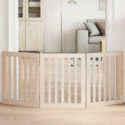 3-Panel Dog Gate, Easy to Store