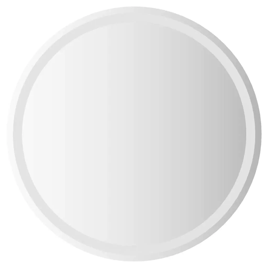 LED Bathroom Mirror Round 70cm Illuminated Integrated LED Lights Waterproof