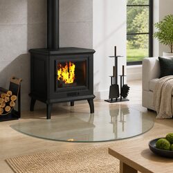 Concise Hearth Pad for Safety and Style 1000 x 600 mm