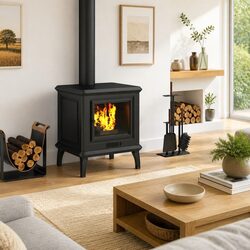 Concise Tempered Glass Fireplace Pad 1200 x 600 mm