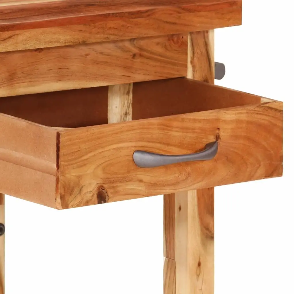 Kitchen Trolley 55x55x89cm with Storage and Towel Rack