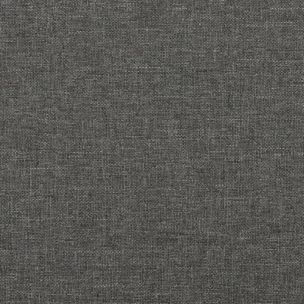 Grey Fabric Upholstered King Single Bed Frame Sturdy Supportive Legs Plywood Slats