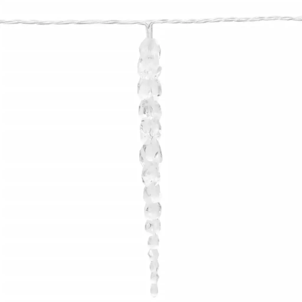Icicle Light String Warm White 10m 100 LEDs Indoor Outdoor Decoration