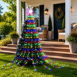 320 LED Multicolour Tree Light, 375cm