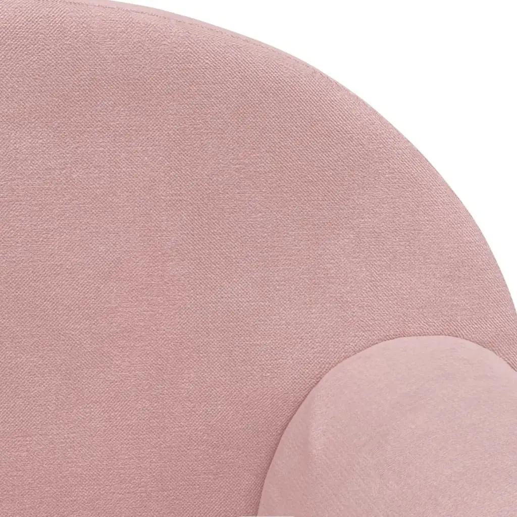 Children Couch Soft Plush Pink Removable Washable Cover Foam Filling