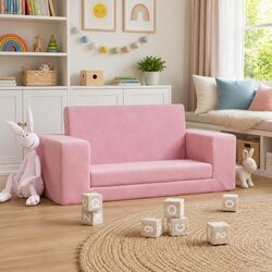 Compact Kids' Sofa Bed - Stylish and Functional