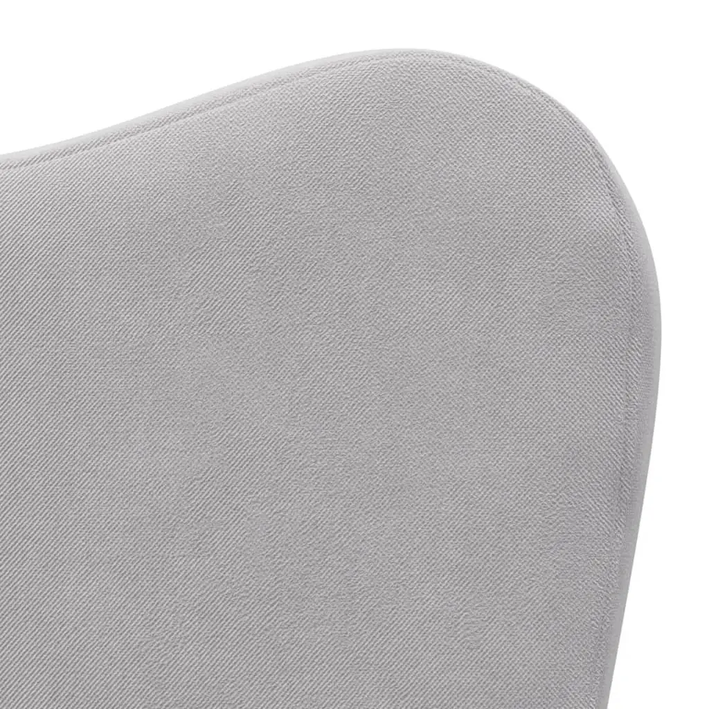 Kids Sofa Grey Soft Plush Removable Cover Washable Couch with Armrests