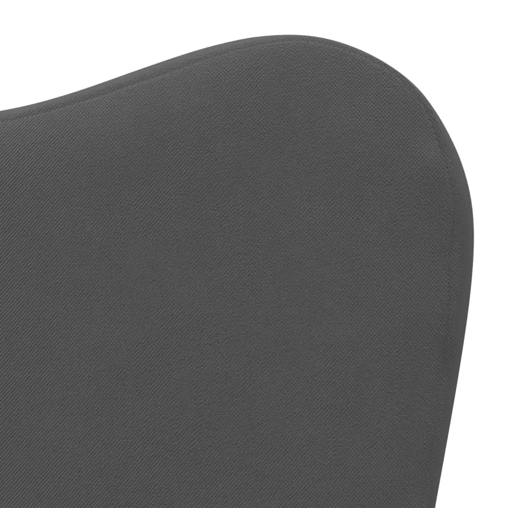 Kids Sofa Bed Anthracite 2-in-1 Folding Soft Plush Removable Cover