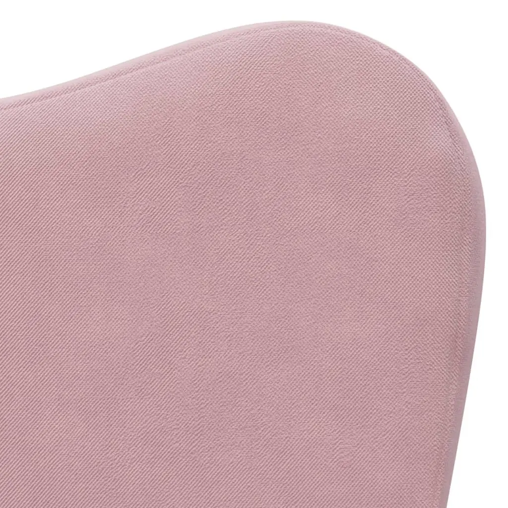 Kids Sofa Bed Pink Plush Folding 2-in-1 Armchair Toddler Furniture Soft Play Nap