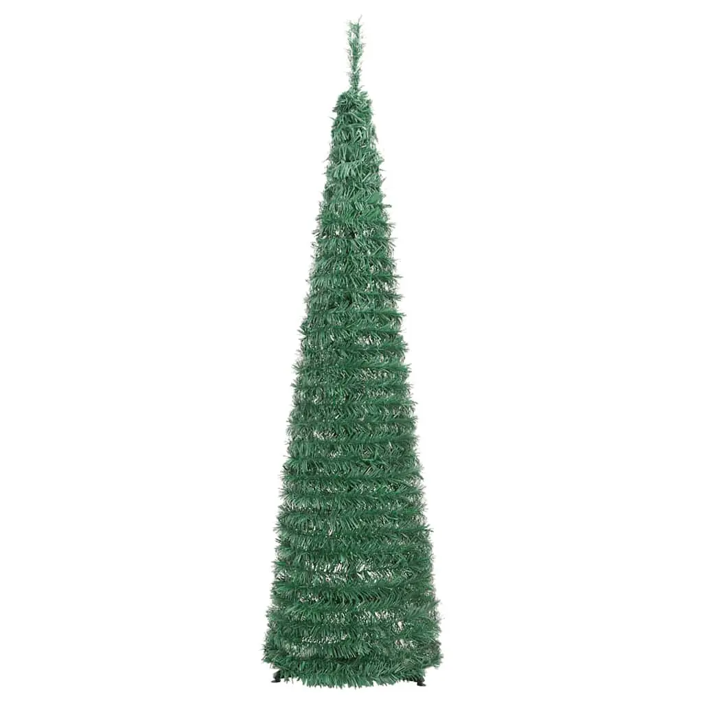Artificial Christmas Tree Green 120cm 50 LEDs 8 Lighting Modes