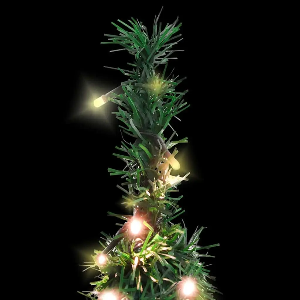 Artificial Christmas Tree Green 120cm 50 LEDs 8 Lighting Modes