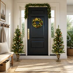 4 Piece Christmas Decoration Set – Brighten Your Home Easily