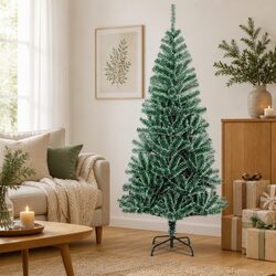 Concise 180 cm Green Artificial Christmas Tree