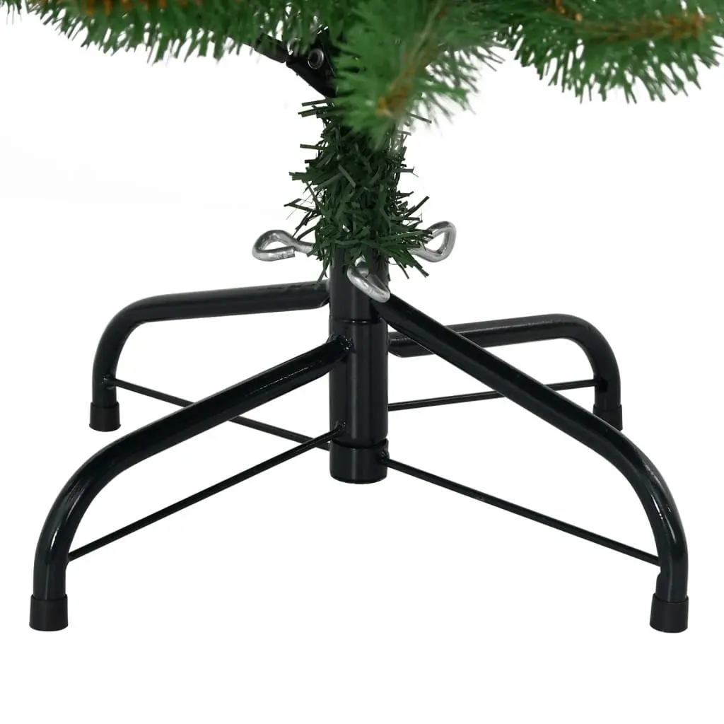 Artificial Christmas Tree Green 150cm Hinged Branch Construction