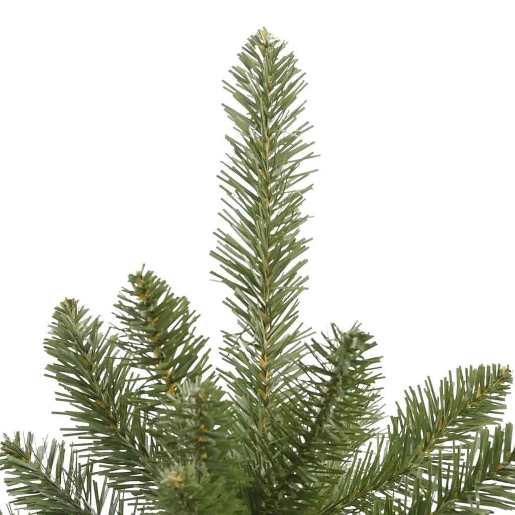 Artificial Christmas Tree Green 210cm Hinged Branch Construction