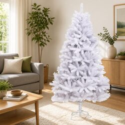 180cm White Christmas Tree with Simple Setup
