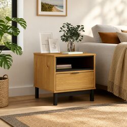 50x50x50 cm Side Table in Solid Pine