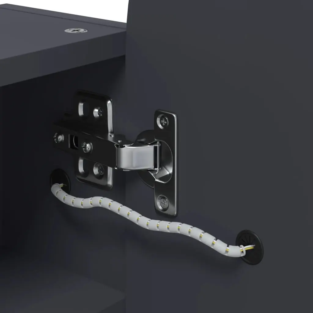 Arched Bathroom Cabinet with LED Light