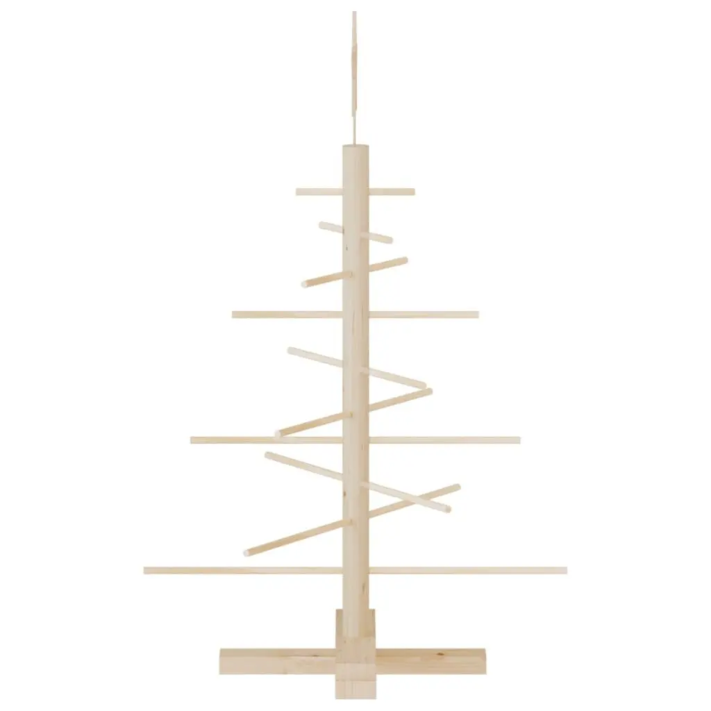 75cm Wooden Christmas Tree for Festive Decor