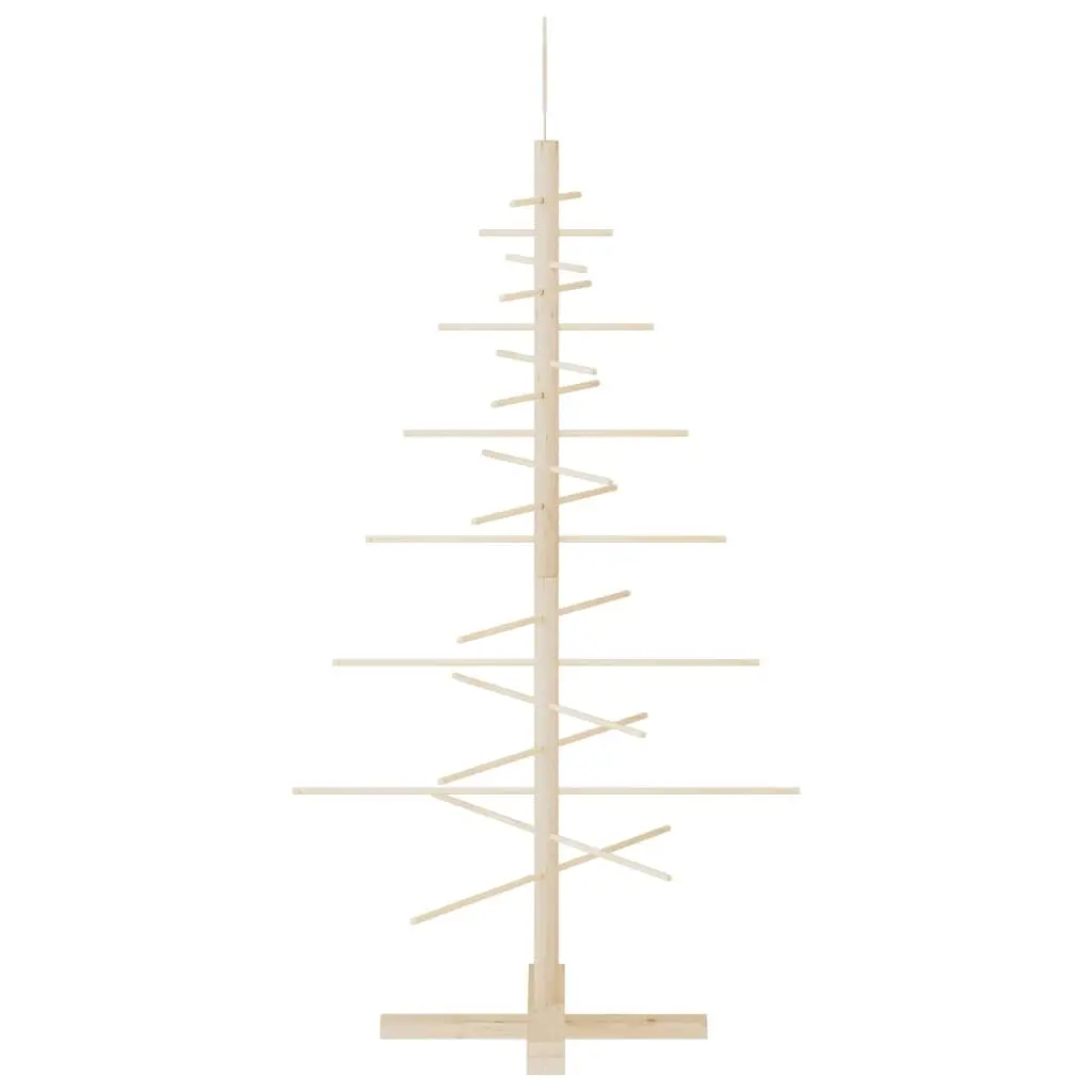125cm Wooden Christmas Tree with Pine Stand