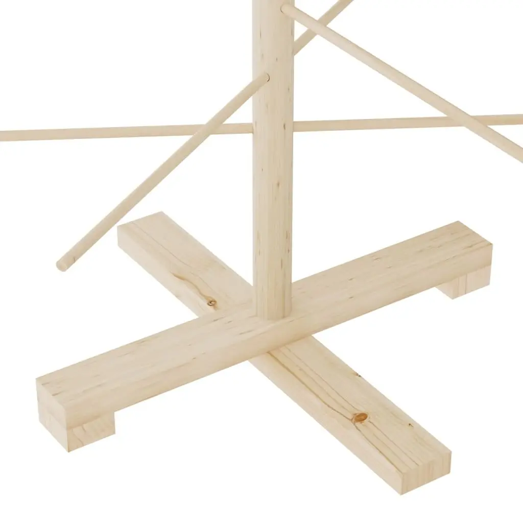 125cm Wooden Christmas Tree with Pine Stand
