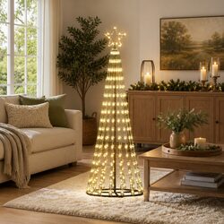 180cm LED Christmas Tree with 8 Lighting Options