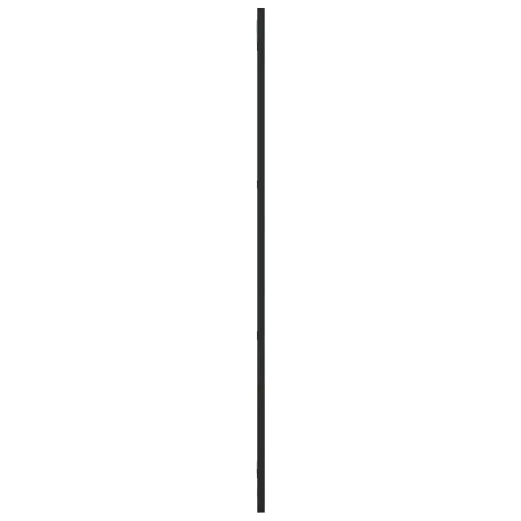 Wall Mirror Black 30x100 cm Vertical Horizontal Mount Minimalistic Home Decor