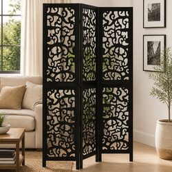 3-Panel Folding Room Divider for Privacy