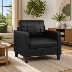 Black Sofa Chair 60cm