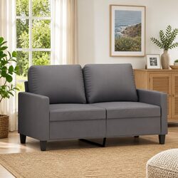 Grey 2-Seater Sofa: A Modern Seating Solution