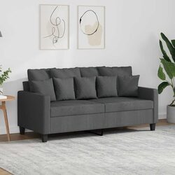 Sleek 2-Seater Grey Sofa for Your Modern Home