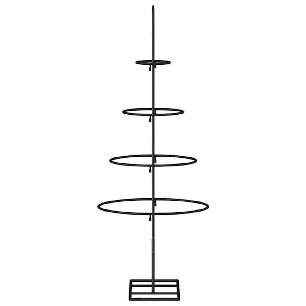 Metal Christmas Tree Frame Black 60cm DIY Decoration Modern Home Decor